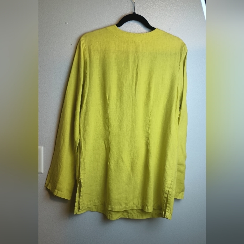 Spirit Yellow Women's Blouse - Picture 3 of 9